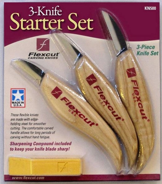 Flexcut KN500 Knife Starter Set