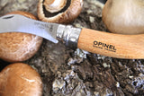 Opinel ‘No 8’ Mushroom Knife With Brush -  7cm (2.8″)