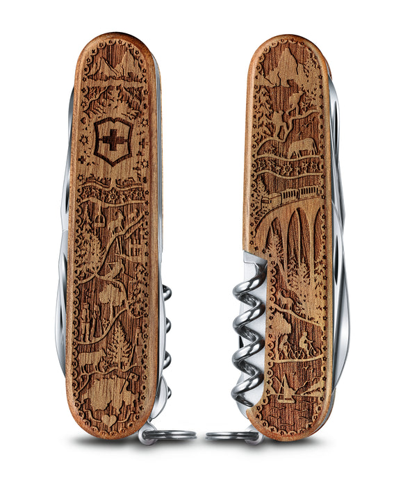 Victorinox Swiss Army Knife - Climber Wood - Swiss Spirit - Limited Edition 2021