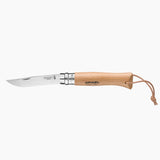 Opinel Colorama Trekking No. 8 Stainless Steel w/Leather Lace