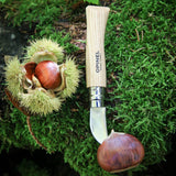 Opinel #07 Folding Chestnut and Garlic Knife (also good for Whittling)