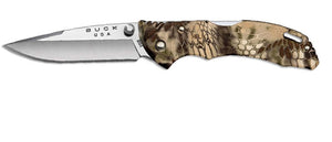 Buck 284 Bantam BBW Lockback Knife - 7cm (2-3/4") Highlander Camo Handle