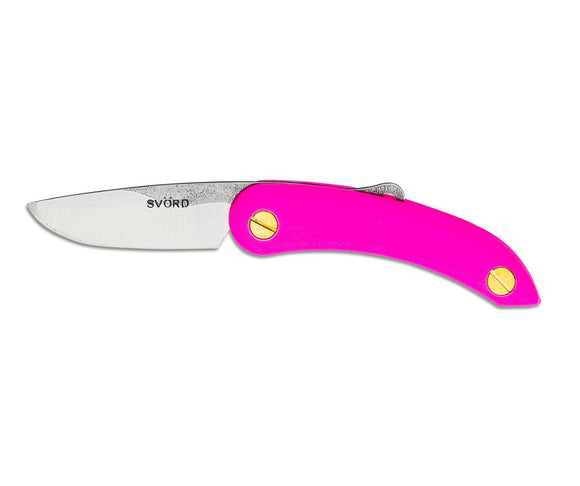 Svord Mini Peasant Knife – Pink Handle