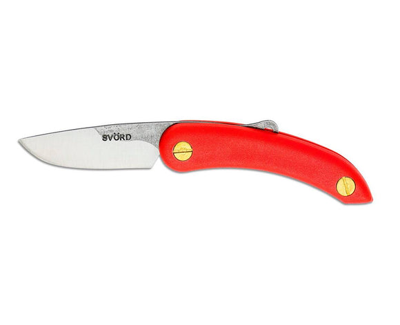 Svord Mini Peasant Knife – Red Handle