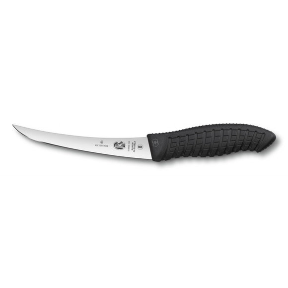 Victorinox Superflex 'VX Grip' Boning Knife - Fibrox Black Handle - 15cm (6